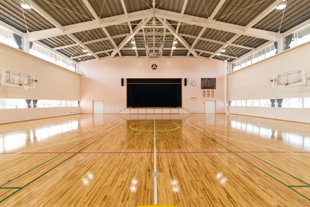 大河原町立金ヶ瀬中学校体育館
