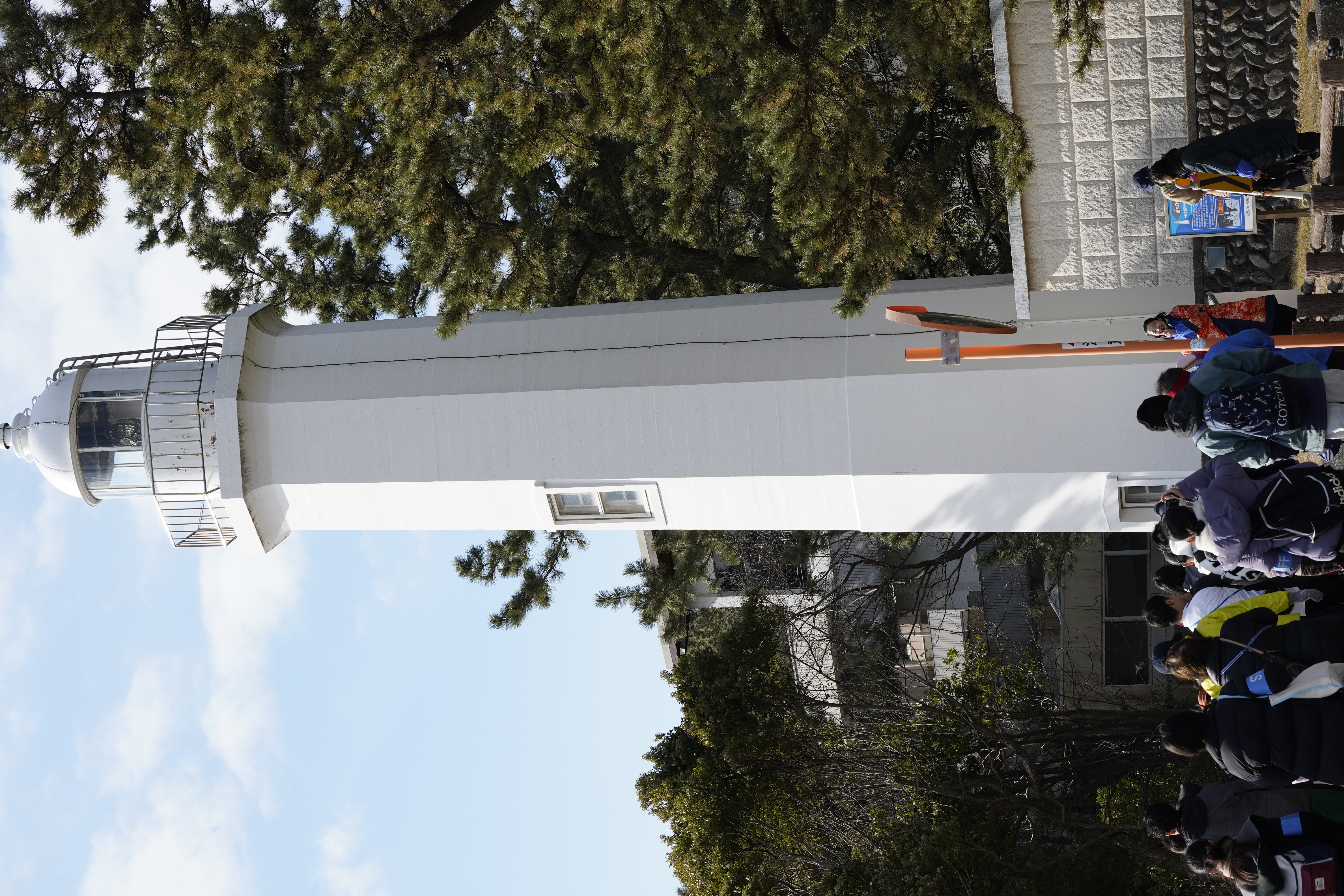 清水港の目印として建てられた灯台