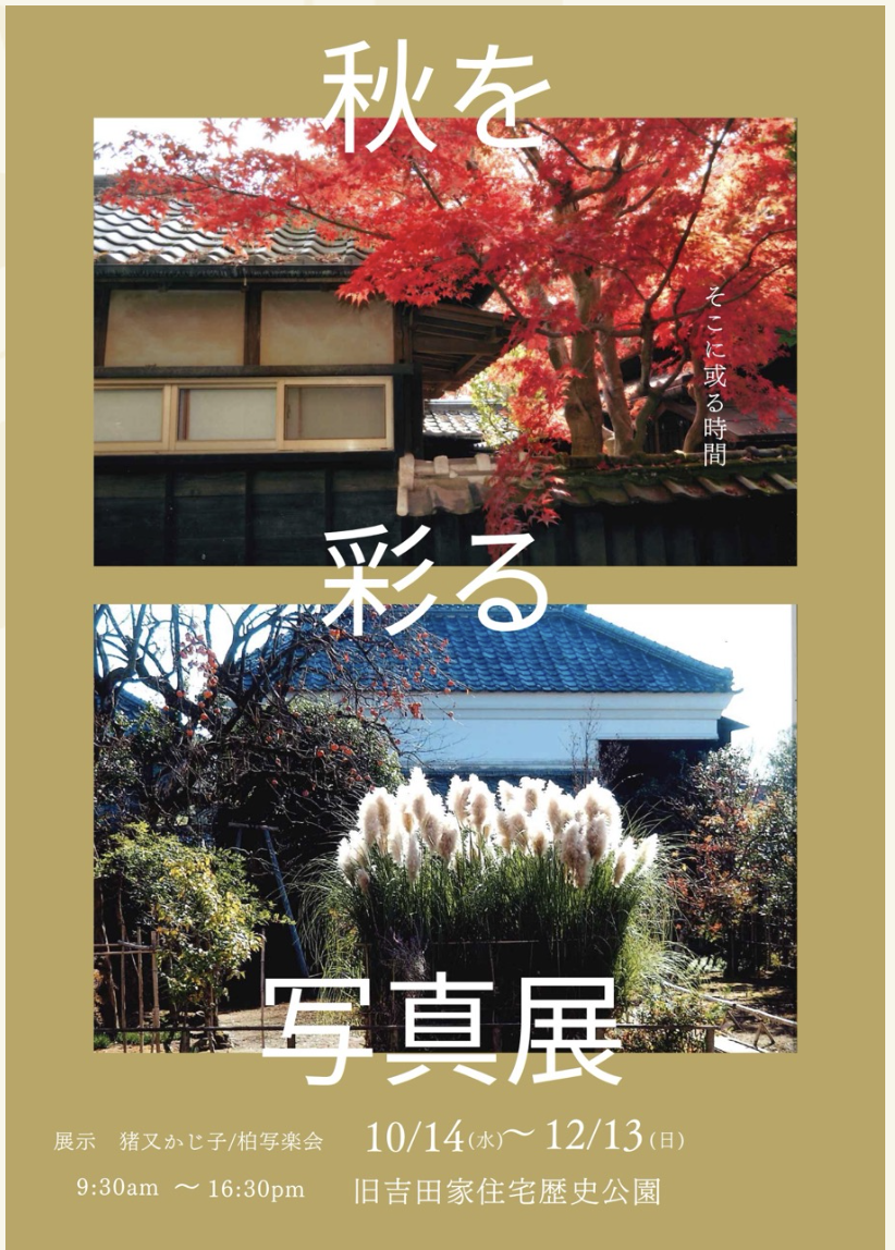 10/14-12/13 「秋を彩る写真展」