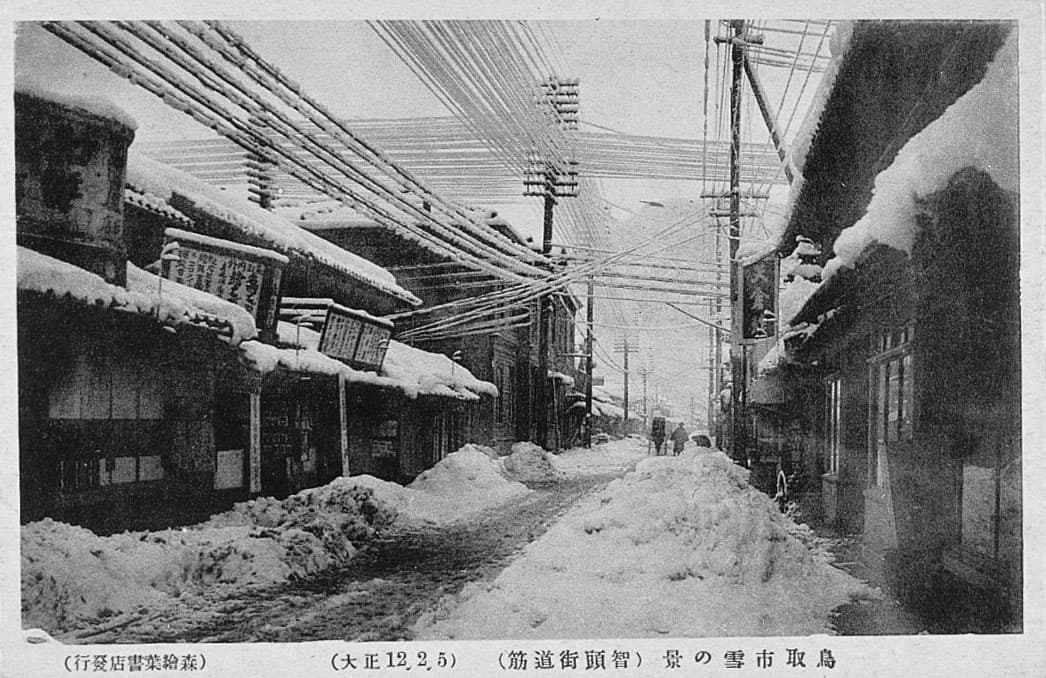 鳥取市雪の景（智頭街道筋）'s image 1