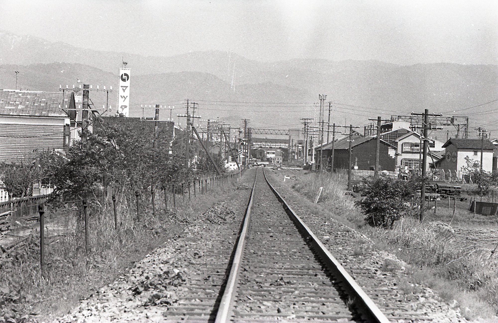 鳥取市民病院の建設風景 / 山陰線の線路 / 棒鼻踏切の混雑風景's image 2