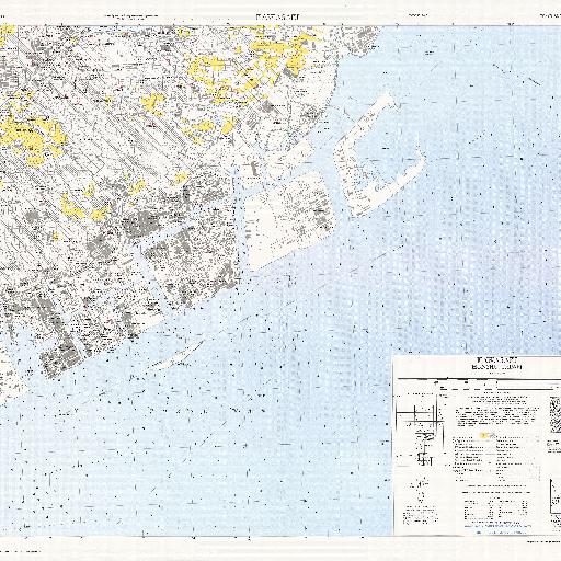 米軍地図：川崎市 (1946)