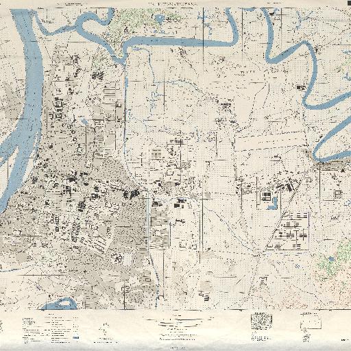 米軍地図：台北市 (1945)