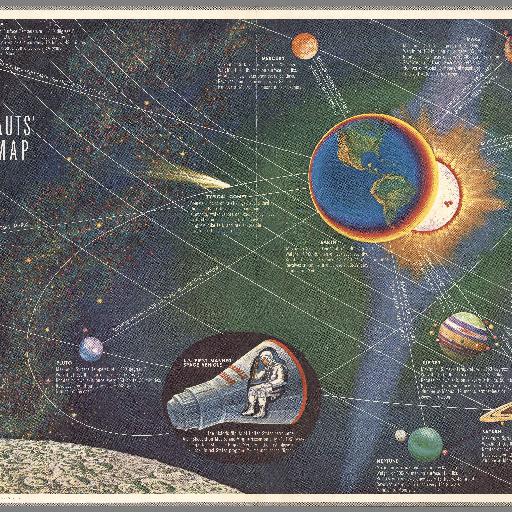 宇宙飛行士へのスペース・マップ