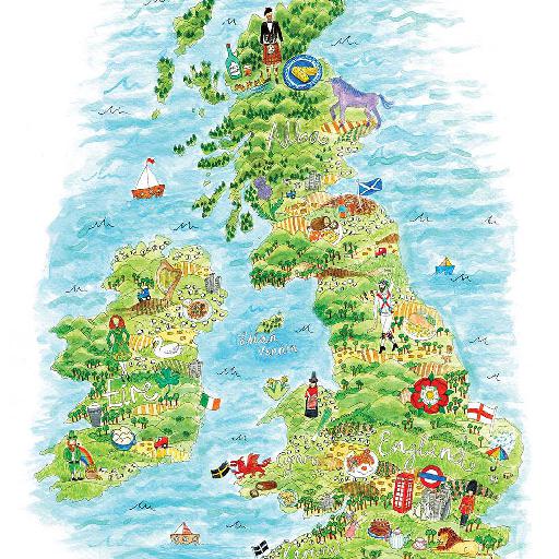 Map of the British Isles thumbnail