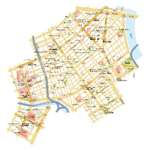 街散策のおともに グレーター日本橋MAP Issue No.3（2018年春夏版）