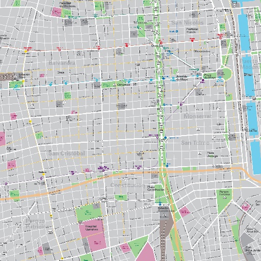 Buenos Aires Wayfinding Map 2