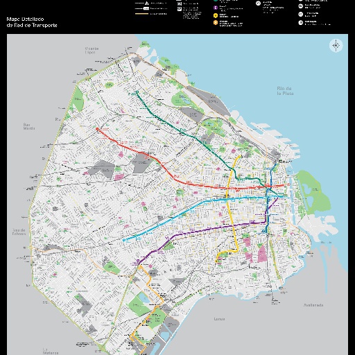 Buenos Aires Transit Map