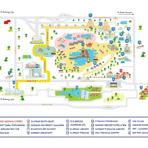 Sunway Map