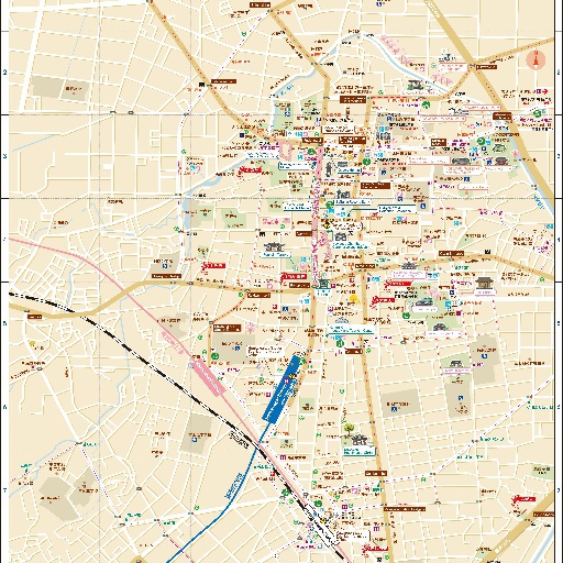 Ko-edo Kawagoe Strolling Map