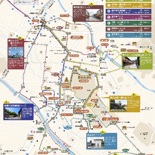 金沢市観光マップ Stroly ストローリー