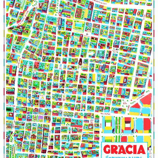 Gràcia, Walk With Me Maps Barcelona