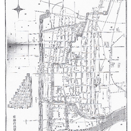 Map of Fushimi City 1929 thumbnail