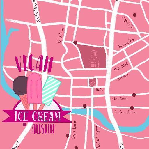 Vegan Ice Cream Map