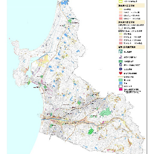 福津市総合防災マップ