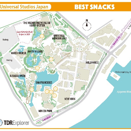 Best Snacks at Universal Studios Japan (Under $5)