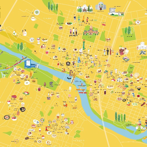 stroly loves austin : Gourmet map
