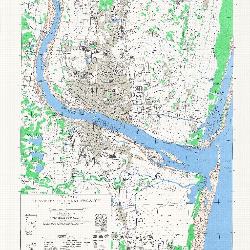 Miyazaki City: U.S. Army Map (1945) thumbnail