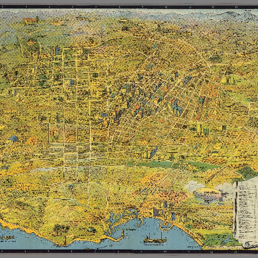 Greater Los Angeles, The Wonder City of America. Where to Go and What to See. (1932)