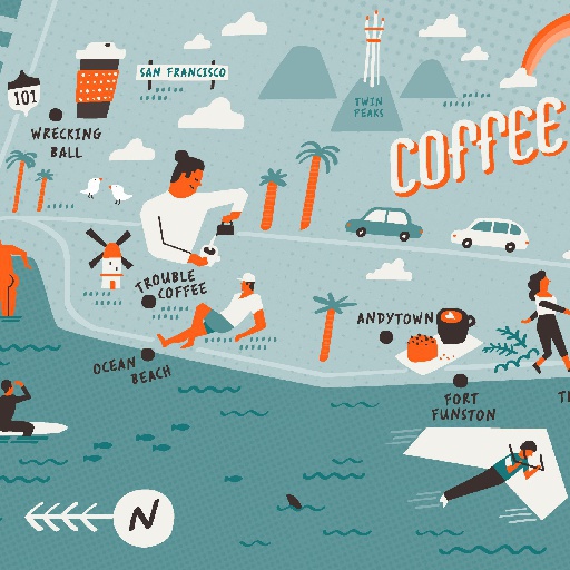 Coffee on the Coast in the San Francisco Bay Area with Nate Padavick