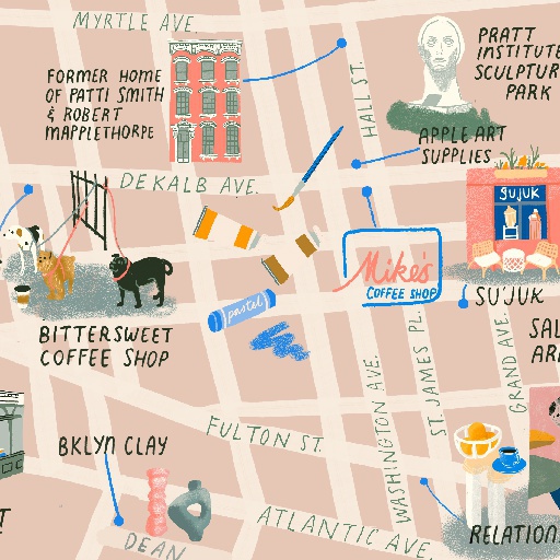 Coffee, Art and Design in Clinton Hill