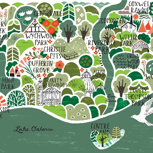Toronto Botanical Map thumbnail