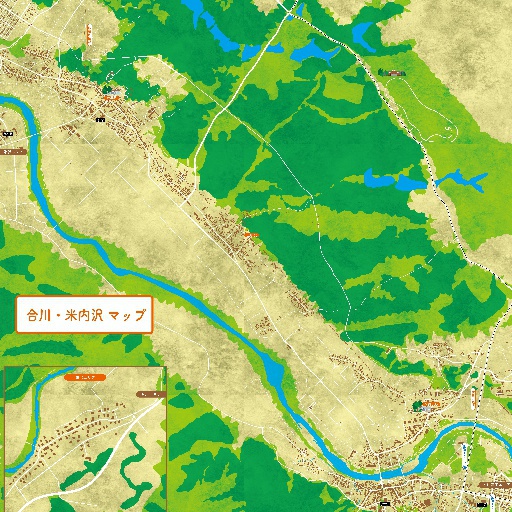 北秋田（2.合川・米内沢）