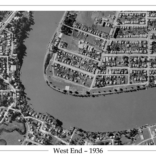 1936 West End - Aerial Photo