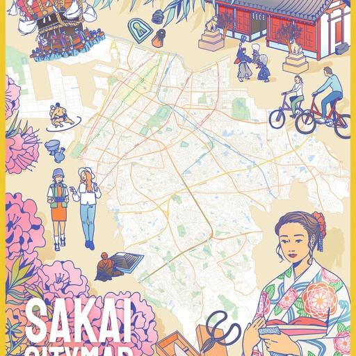 Map of the whole of Sakai City thumbnail