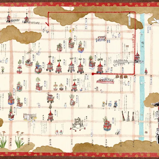 前祭 祇園祭デジタル絵地図2026