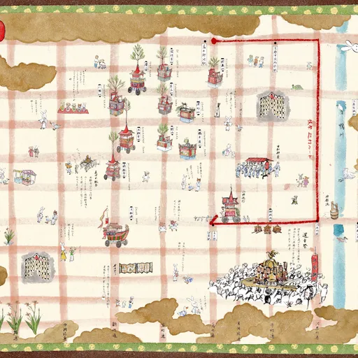 後祭 祇園祭デジタル絵地図2026