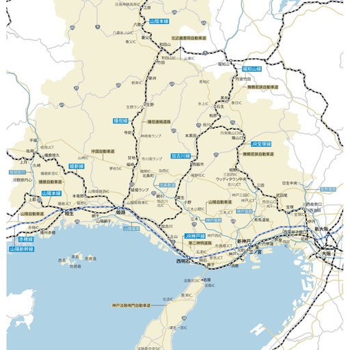 Map of all areas of Hyogo thumbnail