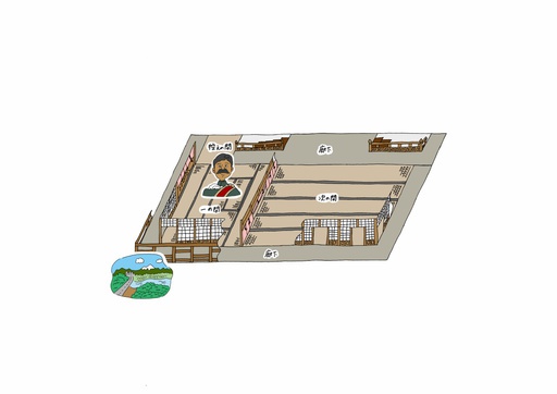 Rinko-kaku Map (2F, Main Building) thumbnail