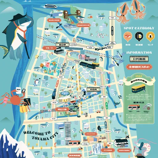 富山市デジタルマップ