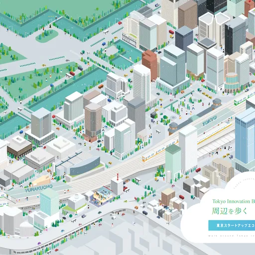 東京スタートアップエコシステムマップ(TIB周辺エリア)