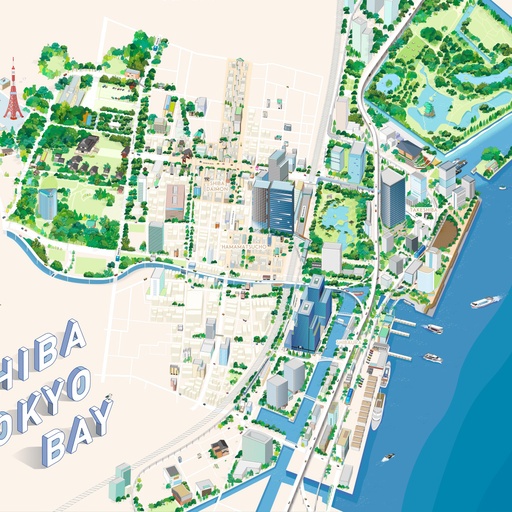 SHIBA TOKYO BAY MAP
