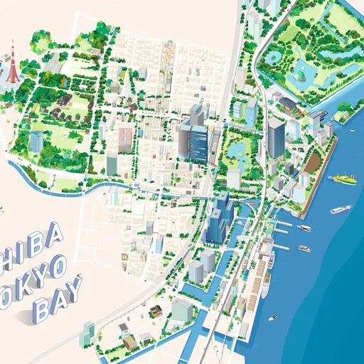 SHIBA TOKYO BAY MAP