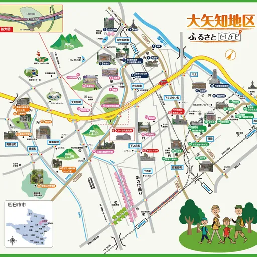 大矢知地区ふるさとMAP