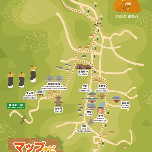 Map Navi KOYASAN