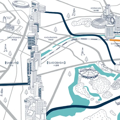 sequence CITY JOURNEY MAP