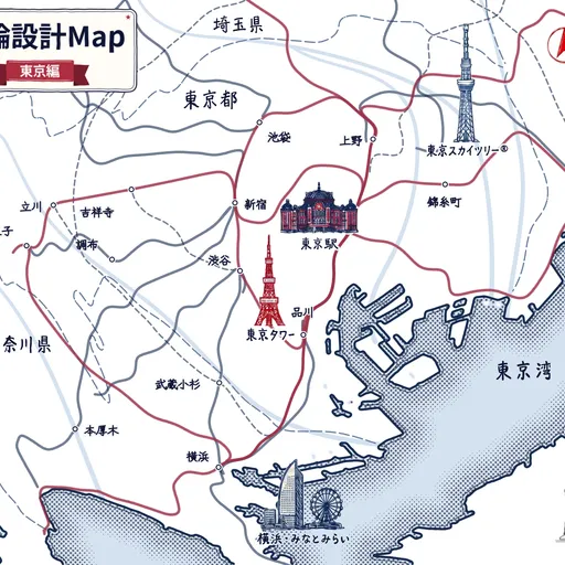 三輪設計マップ~東京編~