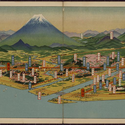 目黒蒲田電鉄・東京横浜電鉄 : 沿線名所案内 (1926)