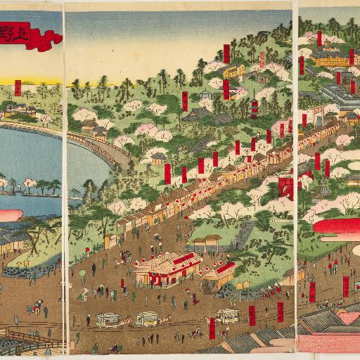 上野一覧内国博覧会之図 (1890)