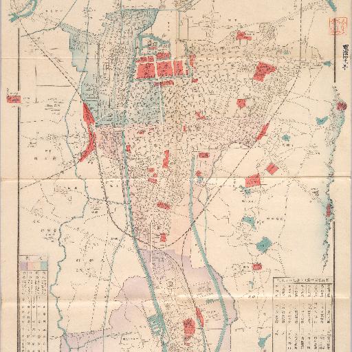 名古屋案内地圖 (1908)