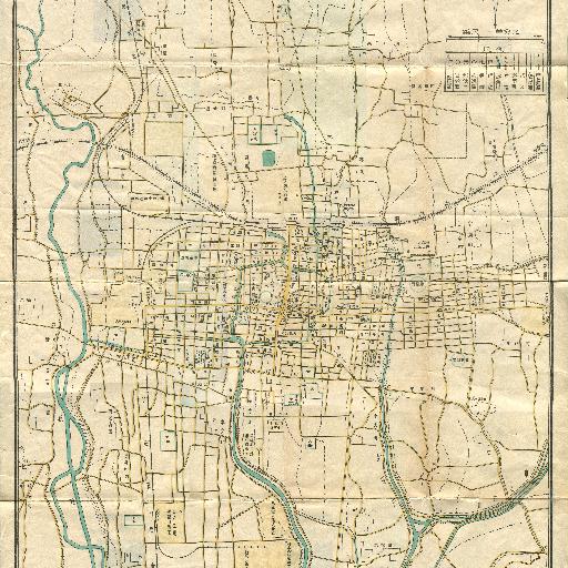 大垣市街地図 昭和23年以降 (1948-)