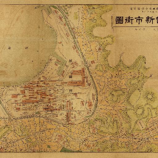 八幡新市街圖 (1922)