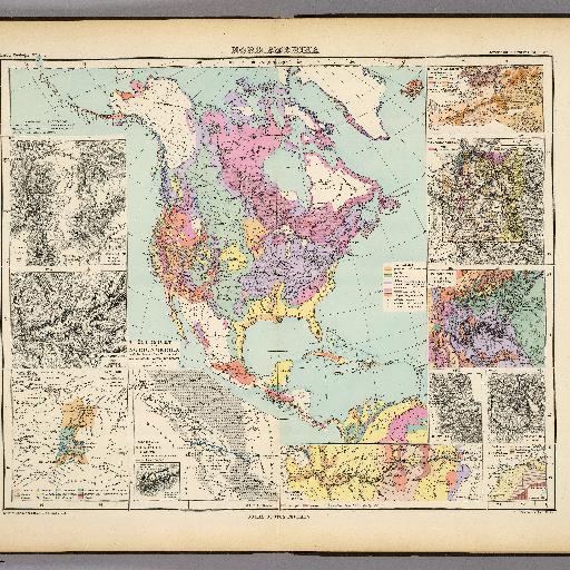 アメリカ大陸北中部 (1892)