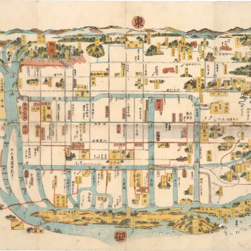 浪華名所独案内 (1830)