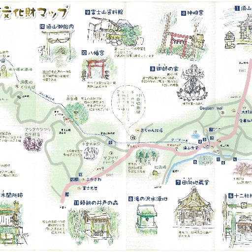 須山地区文化財マップ thumbnail