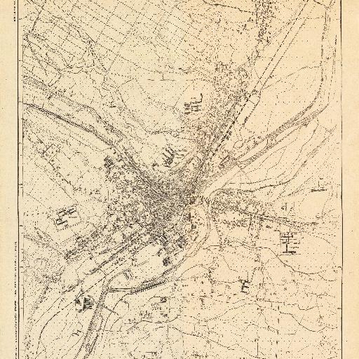 伊那街市街地図 [昭和18年(1943)] thumbnail